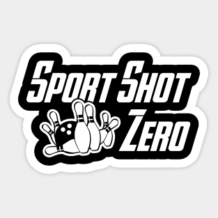 Sport Shot Zero Sticker